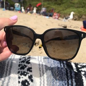 Oliver peoples marmont black polarized sunglasses